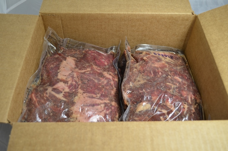 Eddy Carls Pre Seasoned Beef Skirt Fajita, 5 Pound -- 2 per case.