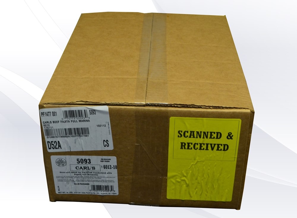 Eddy Carls Beef Fajita, 40 Pound -- 8 per case.