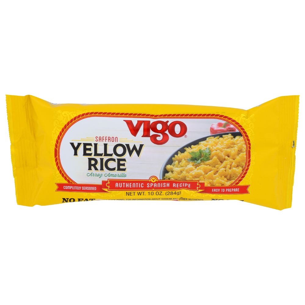 Vigo Yellow Rice - 10 ounce  -- 12 per case.