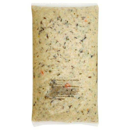 True Soups Ready To Heat Cream of Chicken Soup with Wild Rice Soup, 8 Pound -- 4 per case