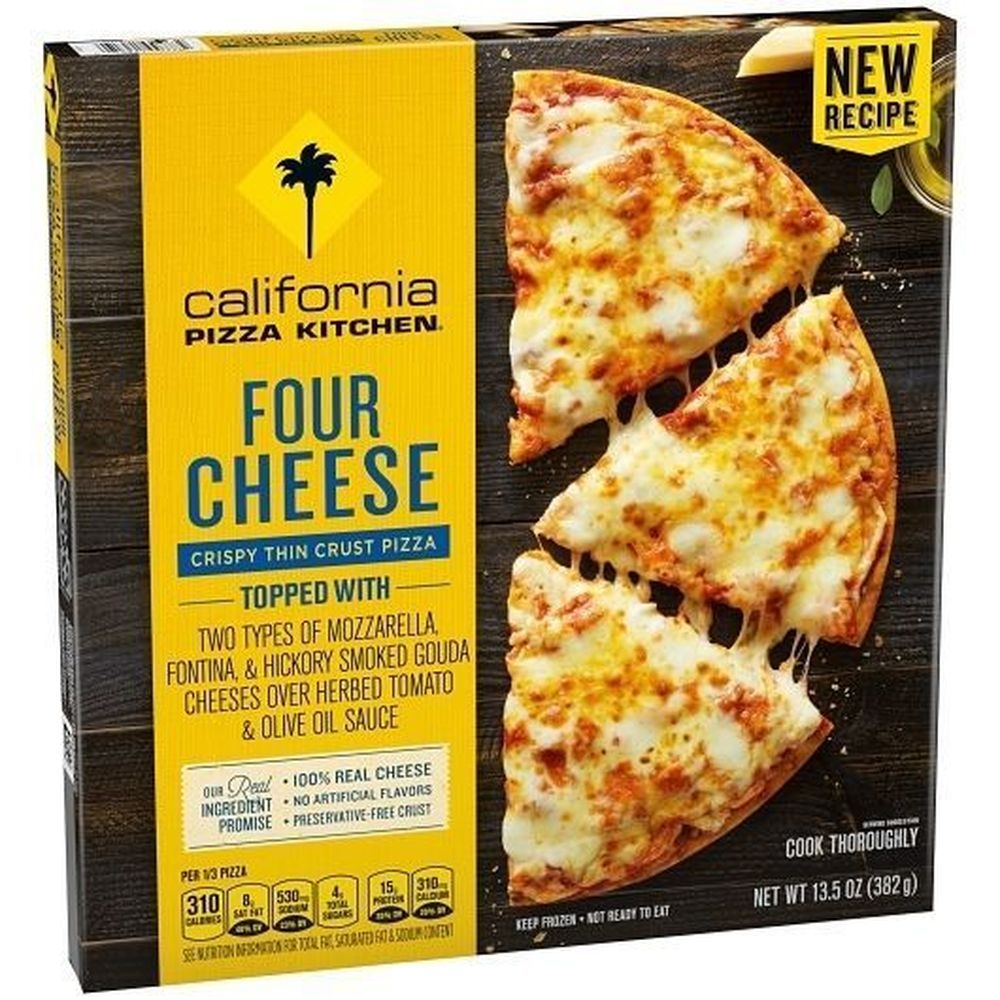 California Pizza Kitchen 12 inch Thin Crust 4 Cheese Pizza, 13.5 Ounce -- 14 per case