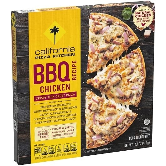 California Pizza Kitchen 12 inch Bbq Chicken Thin Crust Pizza, 14.7 Ounce -- 14 per case