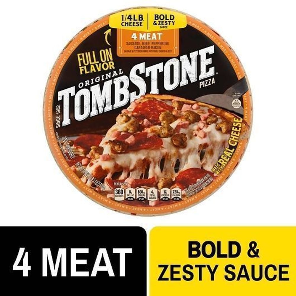 Tombstone Original Four Meat Pizza, 21.1 Ounce -- 12 per case