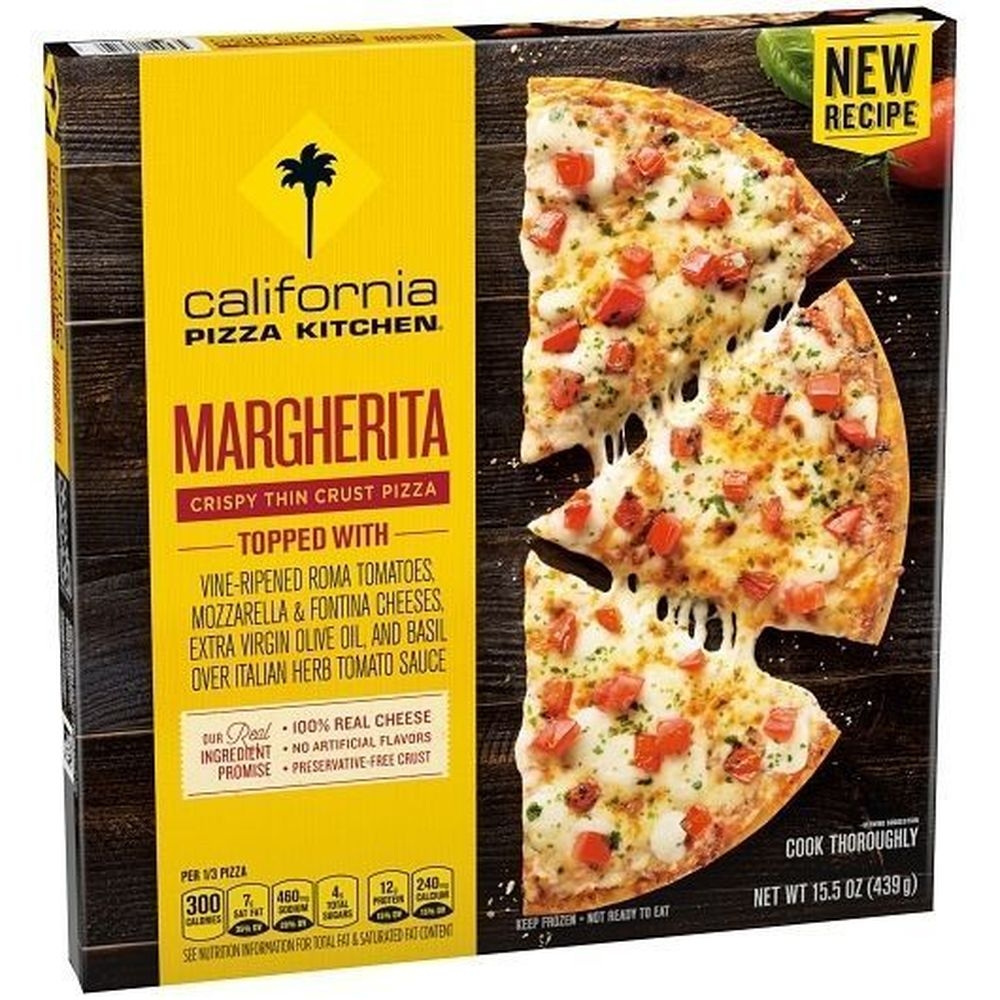 California Pizza Kitchen 12 inch Margherita Thin Crust Pizza, 15.5 Ounce -- 14 per case