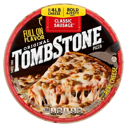 Tombstone Original 12 inch Classic Sausage Pizza, 20.9 Ounce -- 12 per case