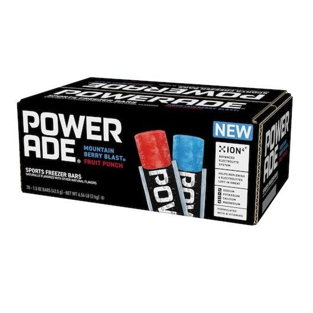 Powerade Sport Freezer Bar, 1.5 Ounce -- 70 per case