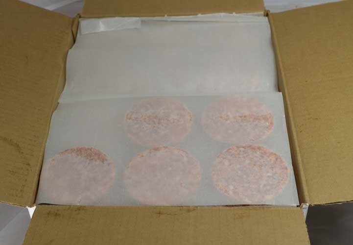 Carls 2 Ounce Whole Hog Pork Sausage Patties, 10 Pound.