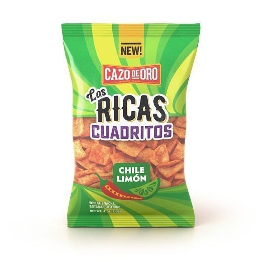 Cazo De Oro Chili Lime Wheat Squares, 4 Ounce -- 9 per case