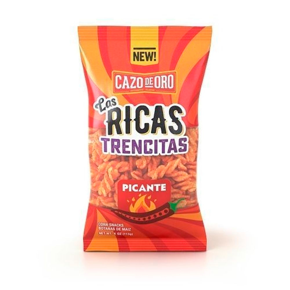 Cazo De Oro Hot and Spicy Corn Twist, 4 Ounce -- 12 per case