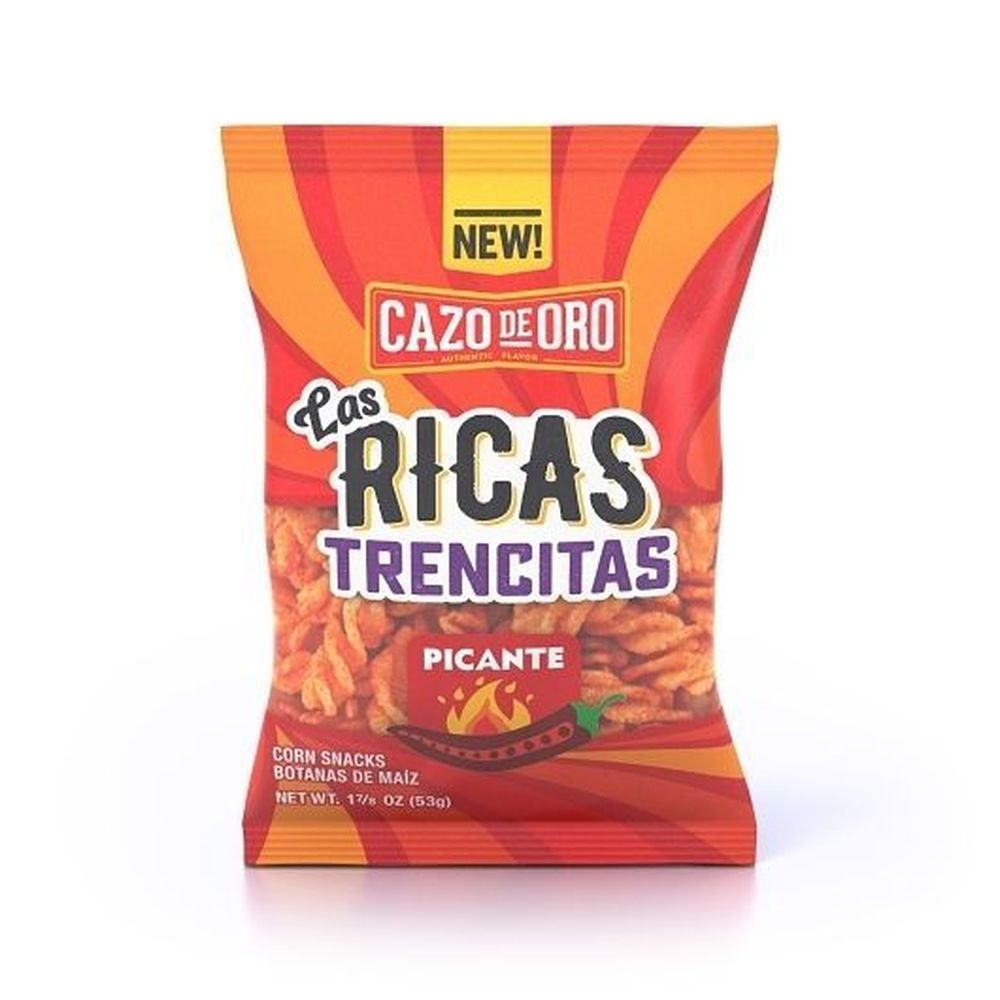 Cazo de Oro Las Ricas Picante Corn Twist, 1.875 Ounce -- 12 per case