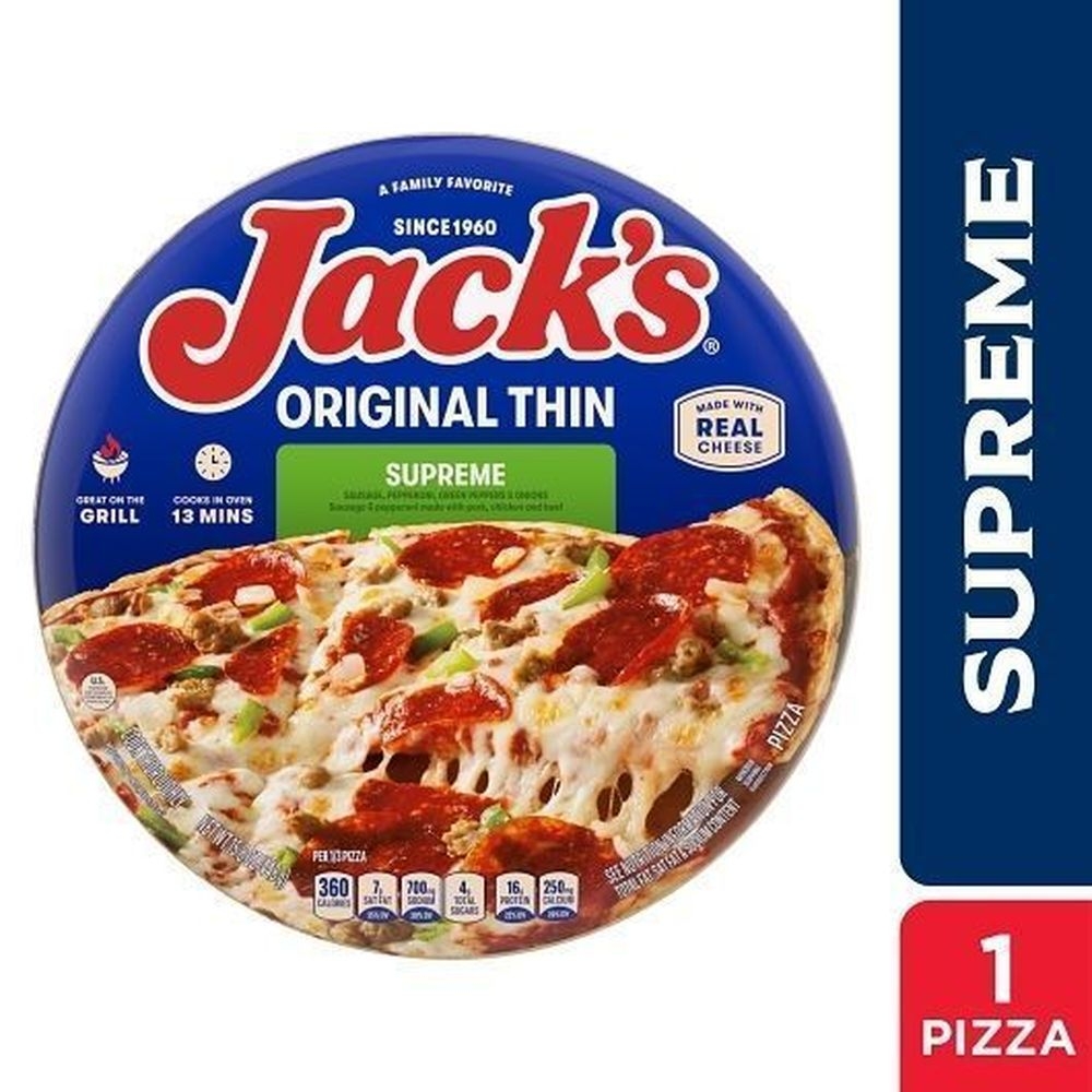 Jack's Original Supreme Pizza, 15.8 Ounce -- 12 per case