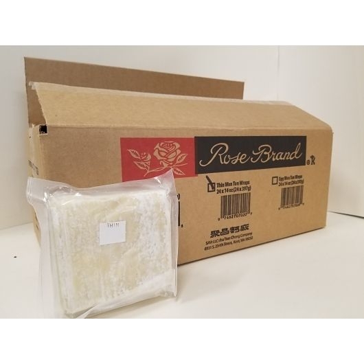 Rose Wonton Thin Wrapper, 21 Pound