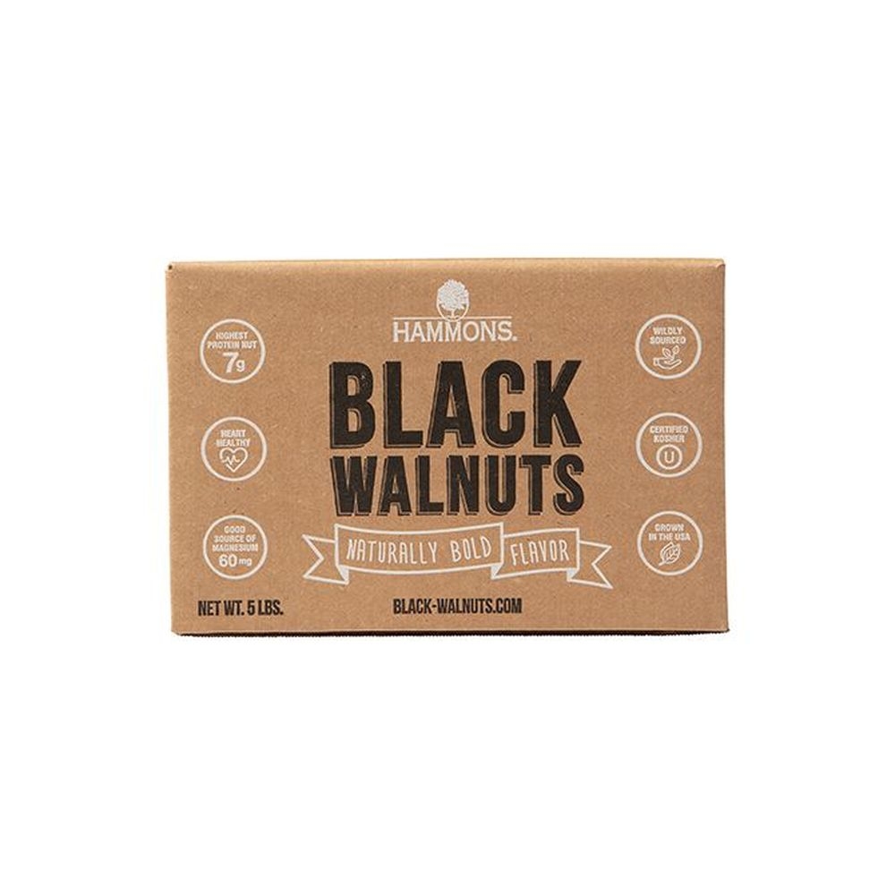 Hammons Fancy Large Black Walnut, 5 Pound