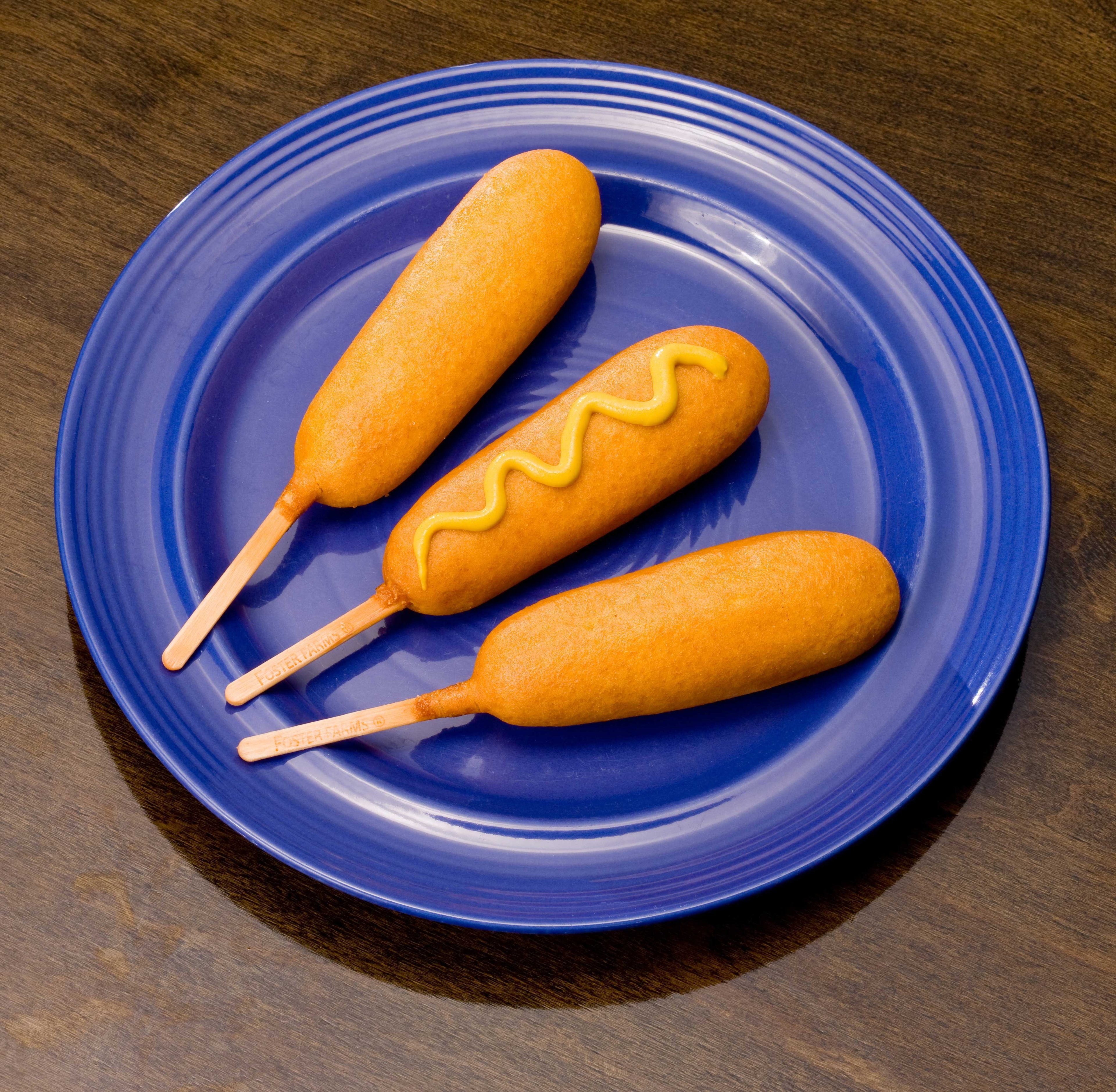 Foster Farms Chicken Corn Dog, 2.67 Ounce -- 60 per case.