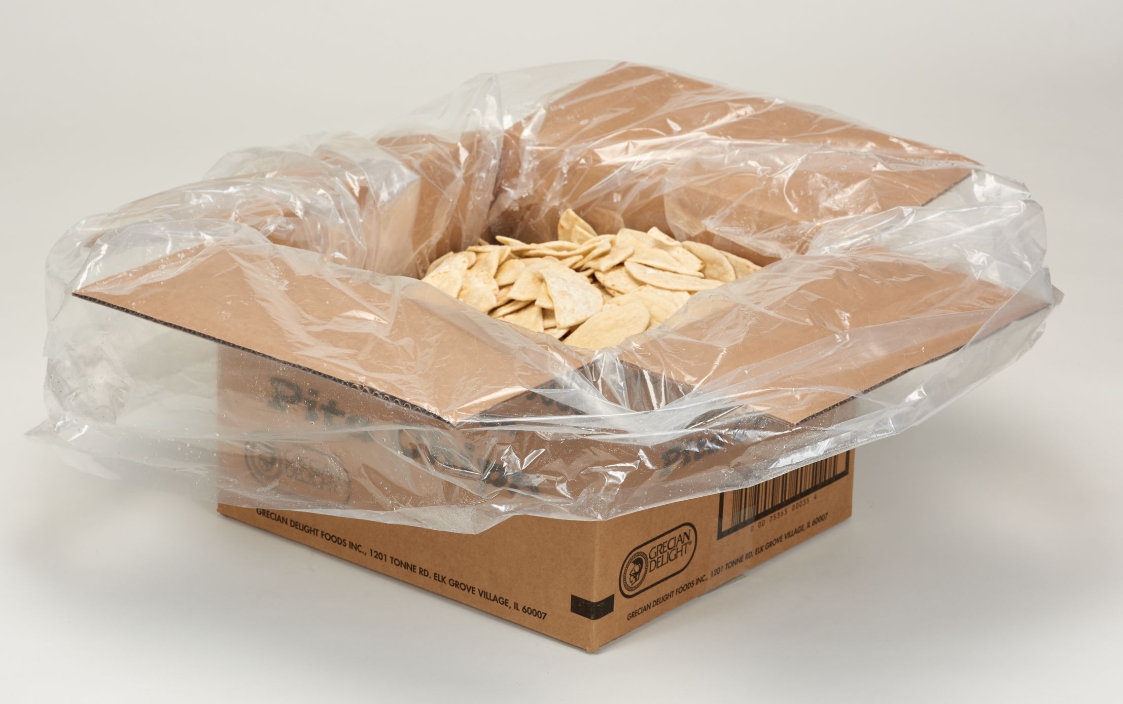 Grecian Delight Mediterranean Pita Chips, 15 Pound.