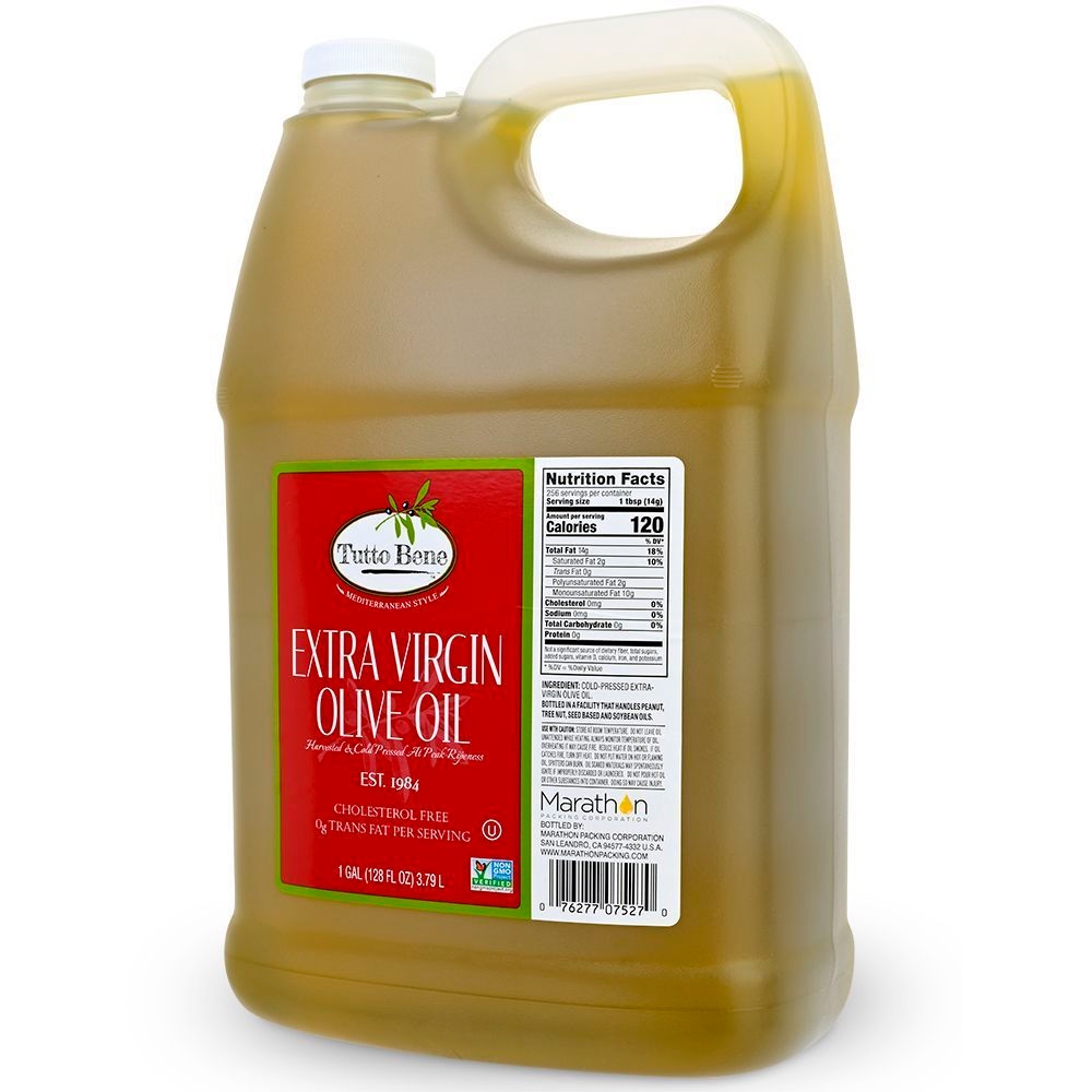 Tutto Bene Extra Virgin Olive Oil, 1 Gallon -- 6 per case