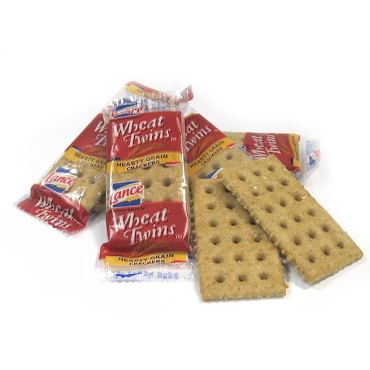Lance Wheat Thins Wheat Crackers - Twin Pack, 0.23 Ounce