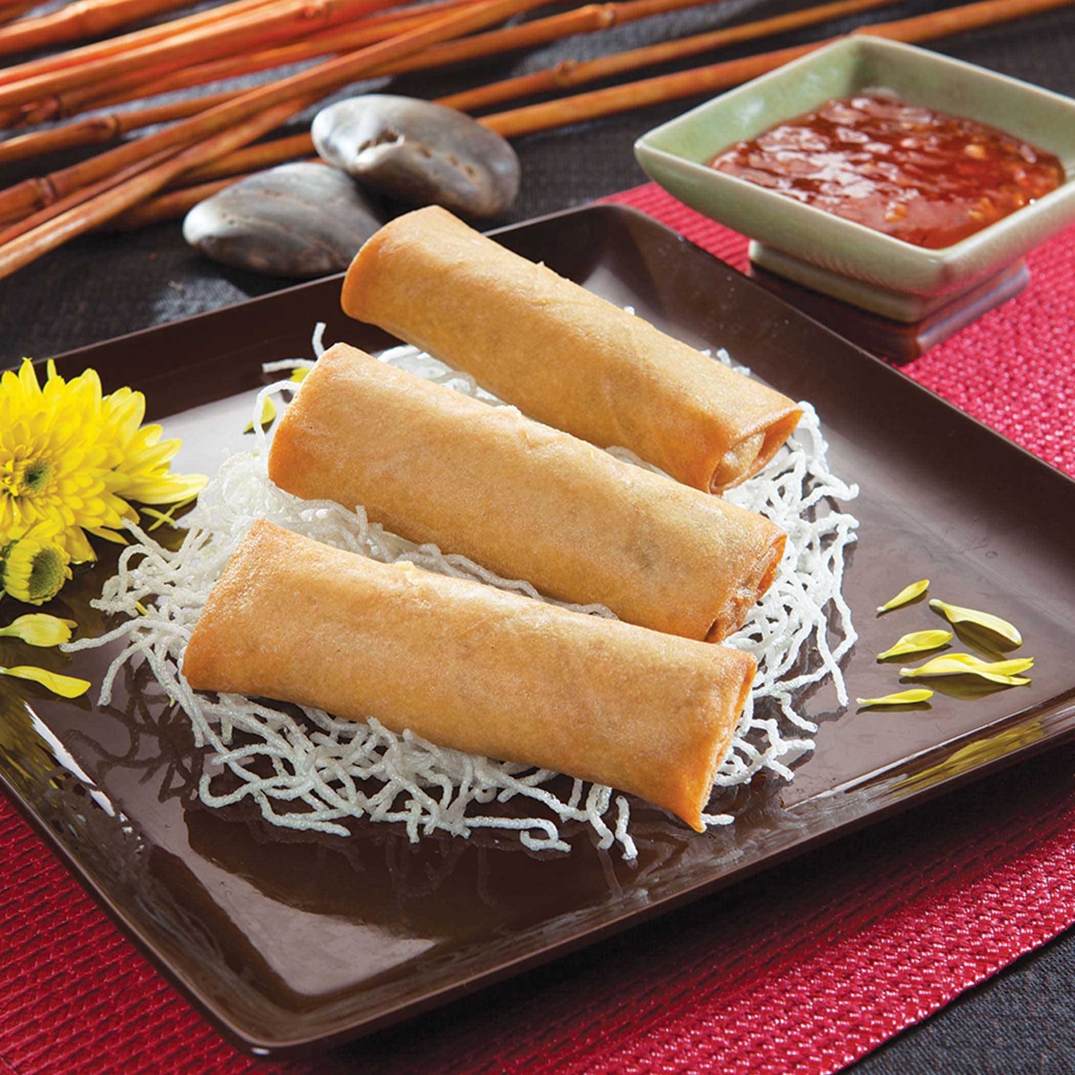 Amoy Asian Hong Kong Style Vegetable Spring Roll, 2.5 Ounce -- 96 per case