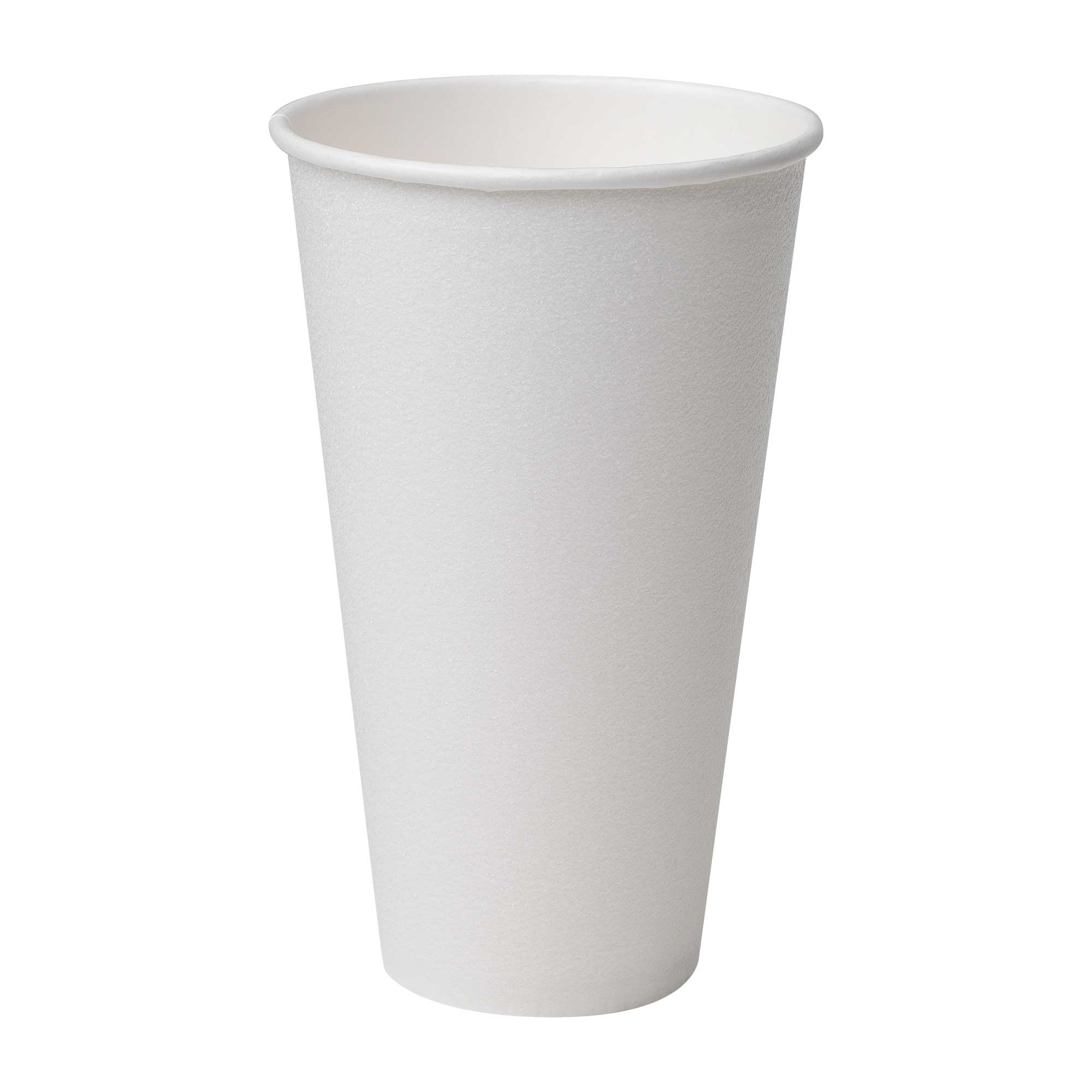 PerfecTouch 16 Ounce Insulated Paper Hot Cup Simply White -- 1000 per case.