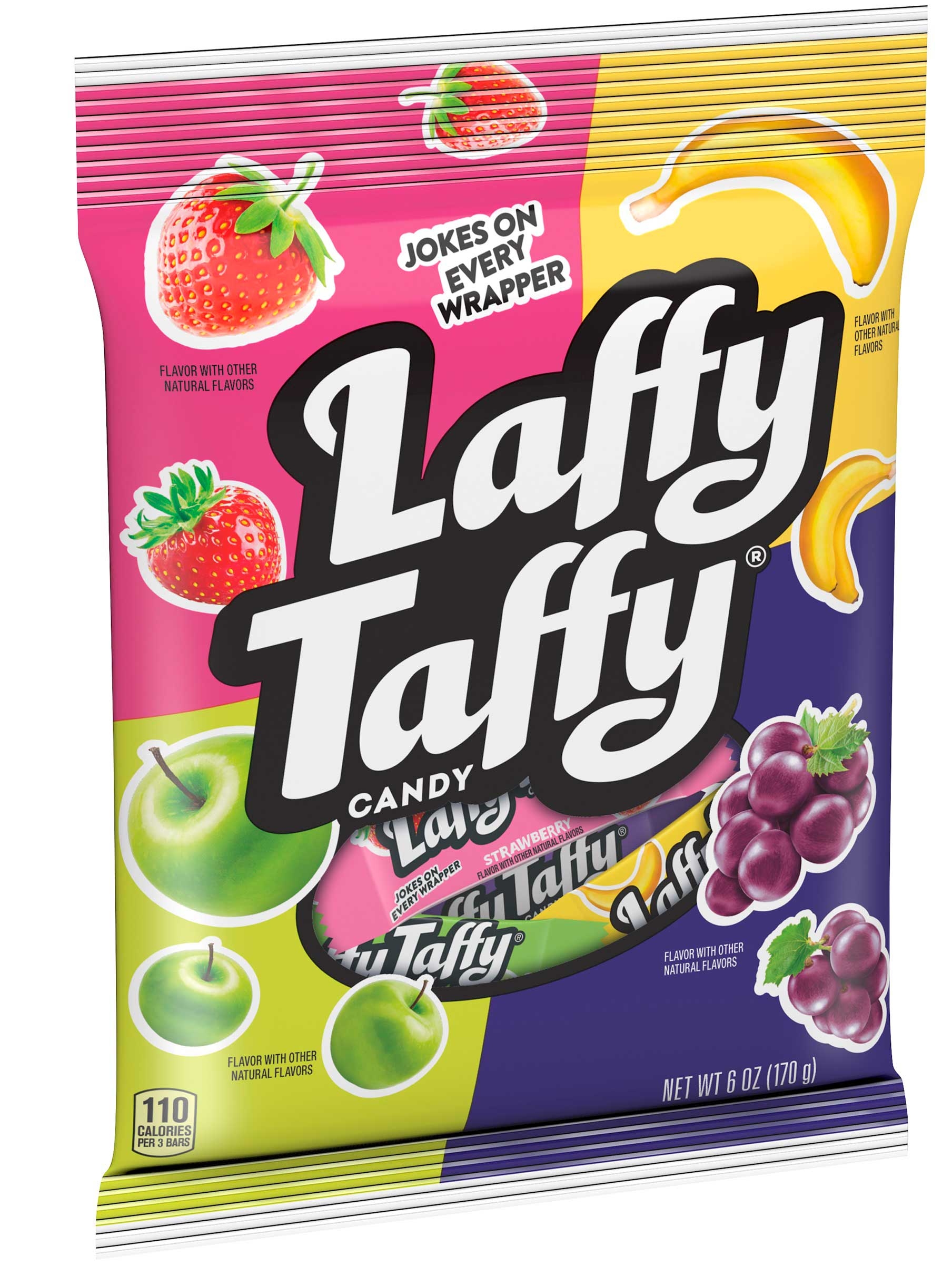 Laffy Taffy Assorted Candy, 6 Ounce Bag -- 12 per case