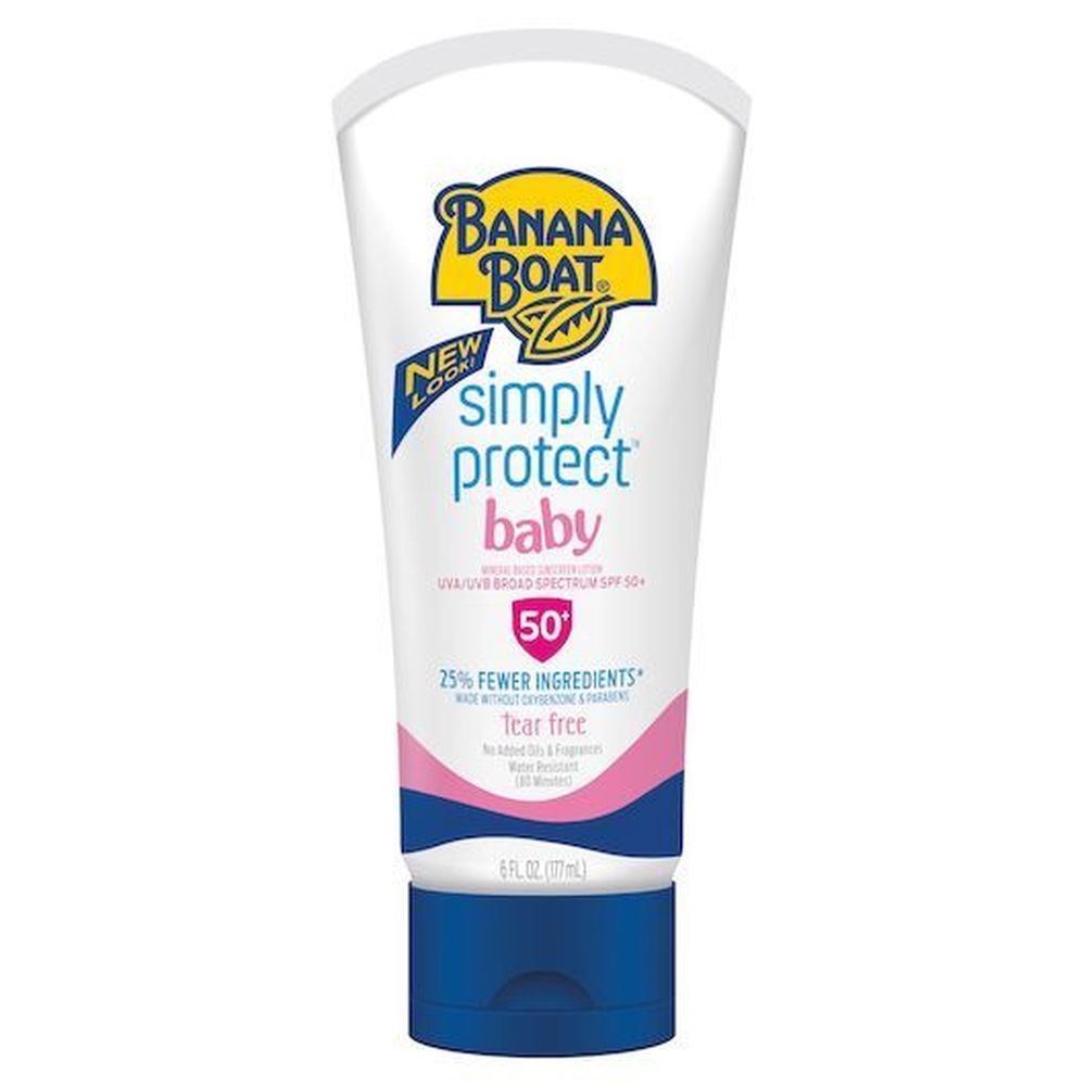 Banana Boat Simply Protect Sunscreen Lotion, 6 Fluid Ounce -- 12 per case