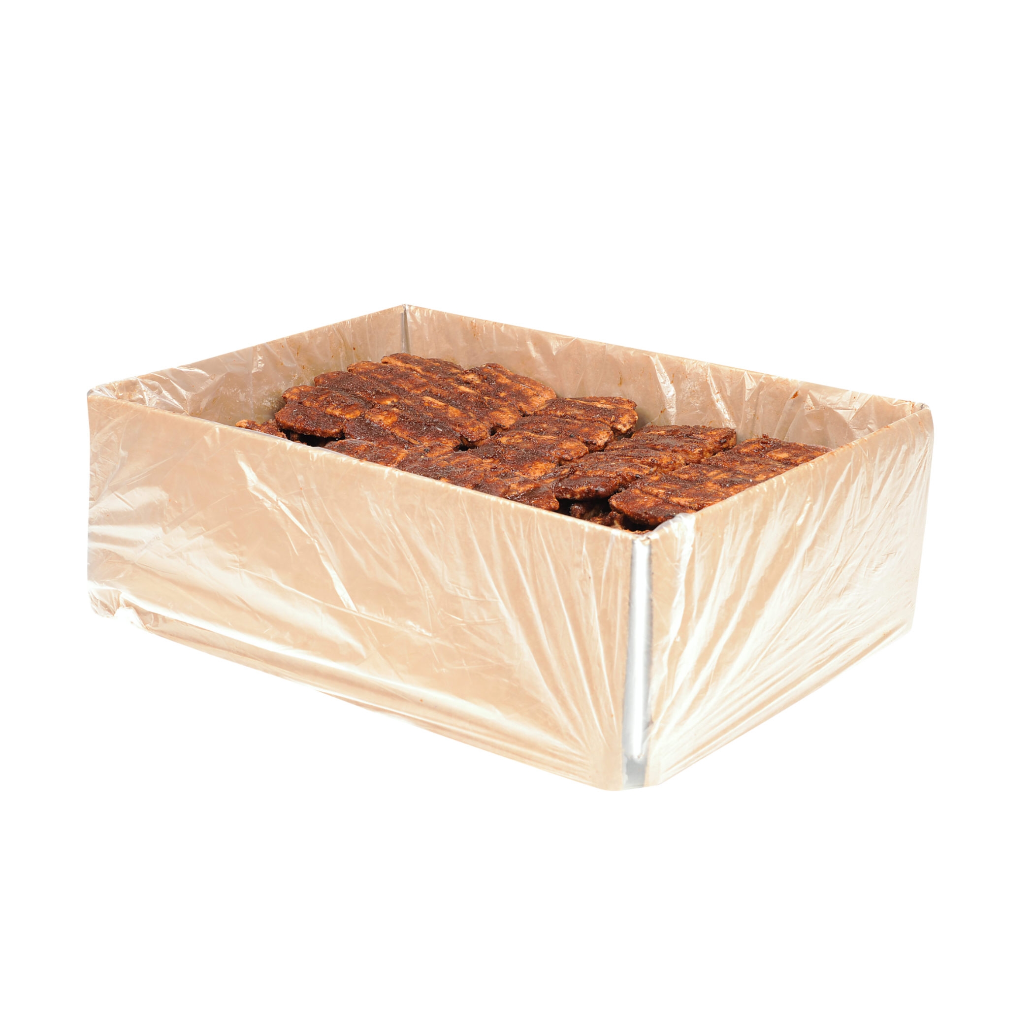Advance Food Barbeque Glazed Pork Rib Patties, 3.10 Ounce -- 52 per case.