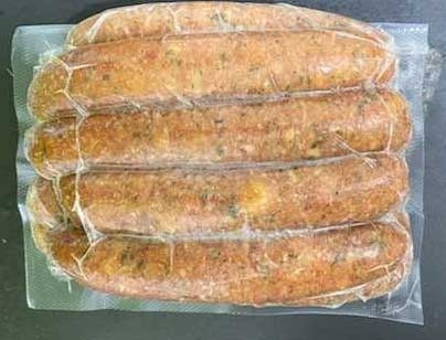 Sausages By Amylu Roasted Garlic Asiago Chicken Sausage, 1.25 Pound -- 8 per case