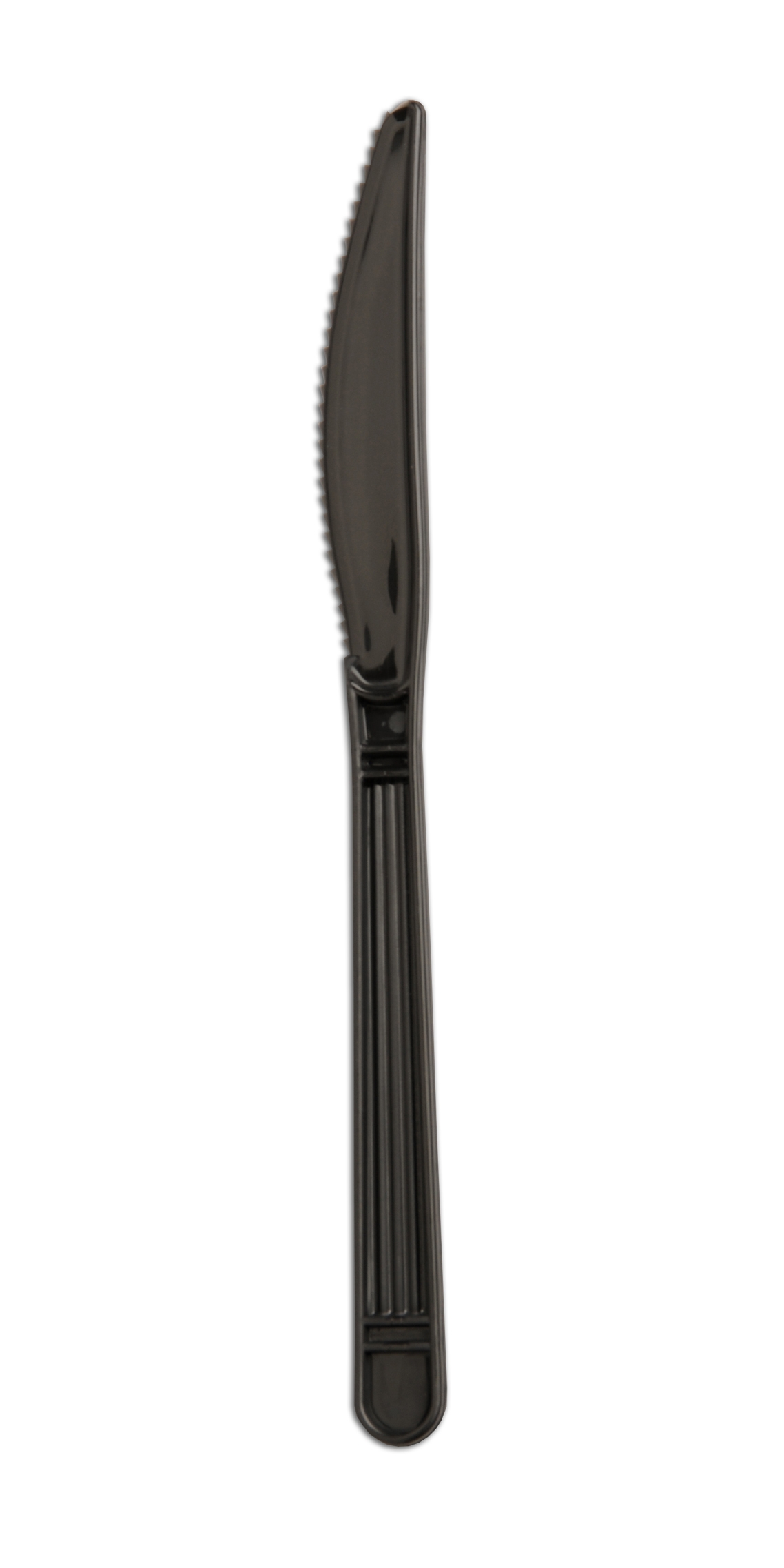 D and W Fine Pack Knife, Heavyweight Plastic Ebony Forum Bulk -- 1000 per case.