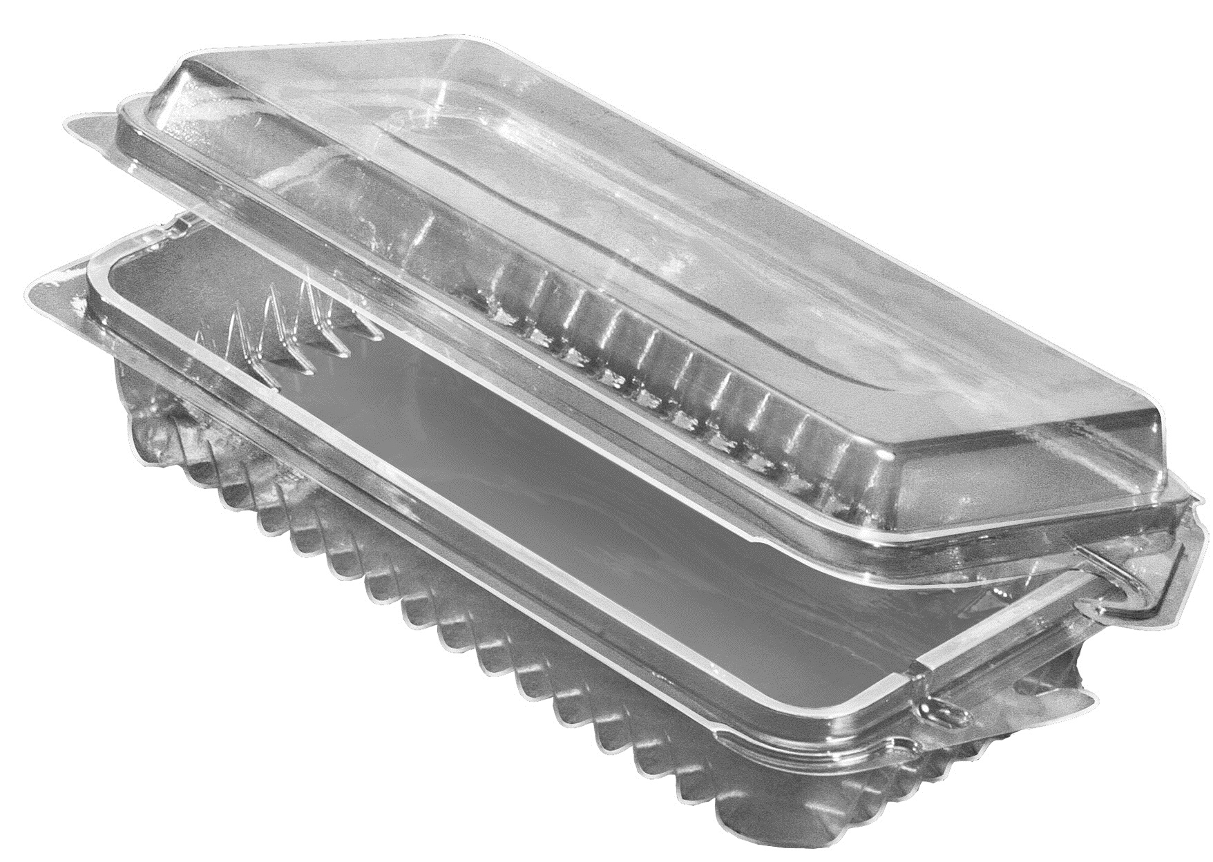 Herbshell Pet Plastic Rigid Container -- 900 per case.