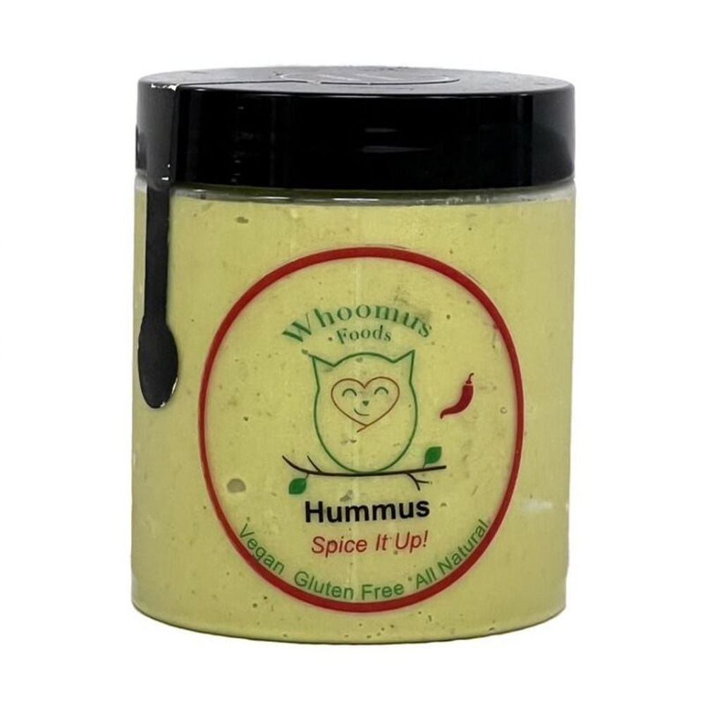 Whoomus Foods Spice It Up Mediterranean Hummus, 8 Ounce -- 6 per case