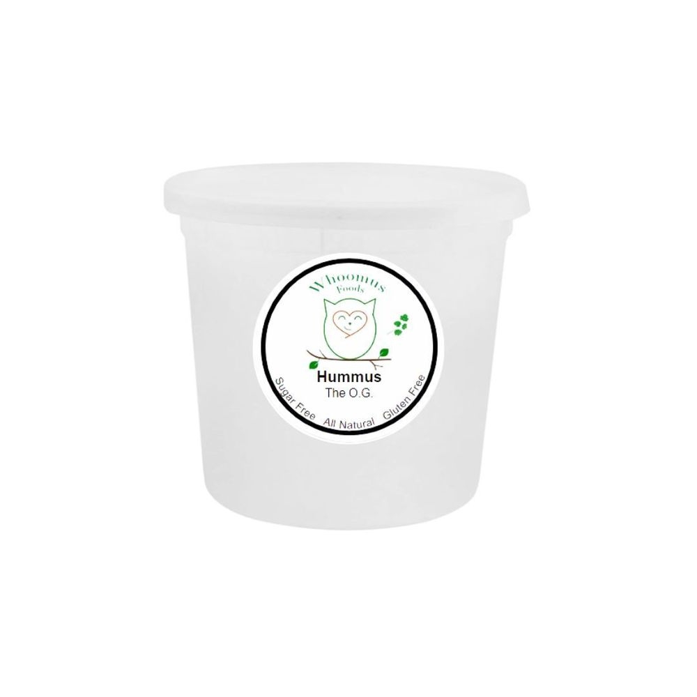 Whoomus Foods The OG Mediterranean Hummus, 64 Ounce