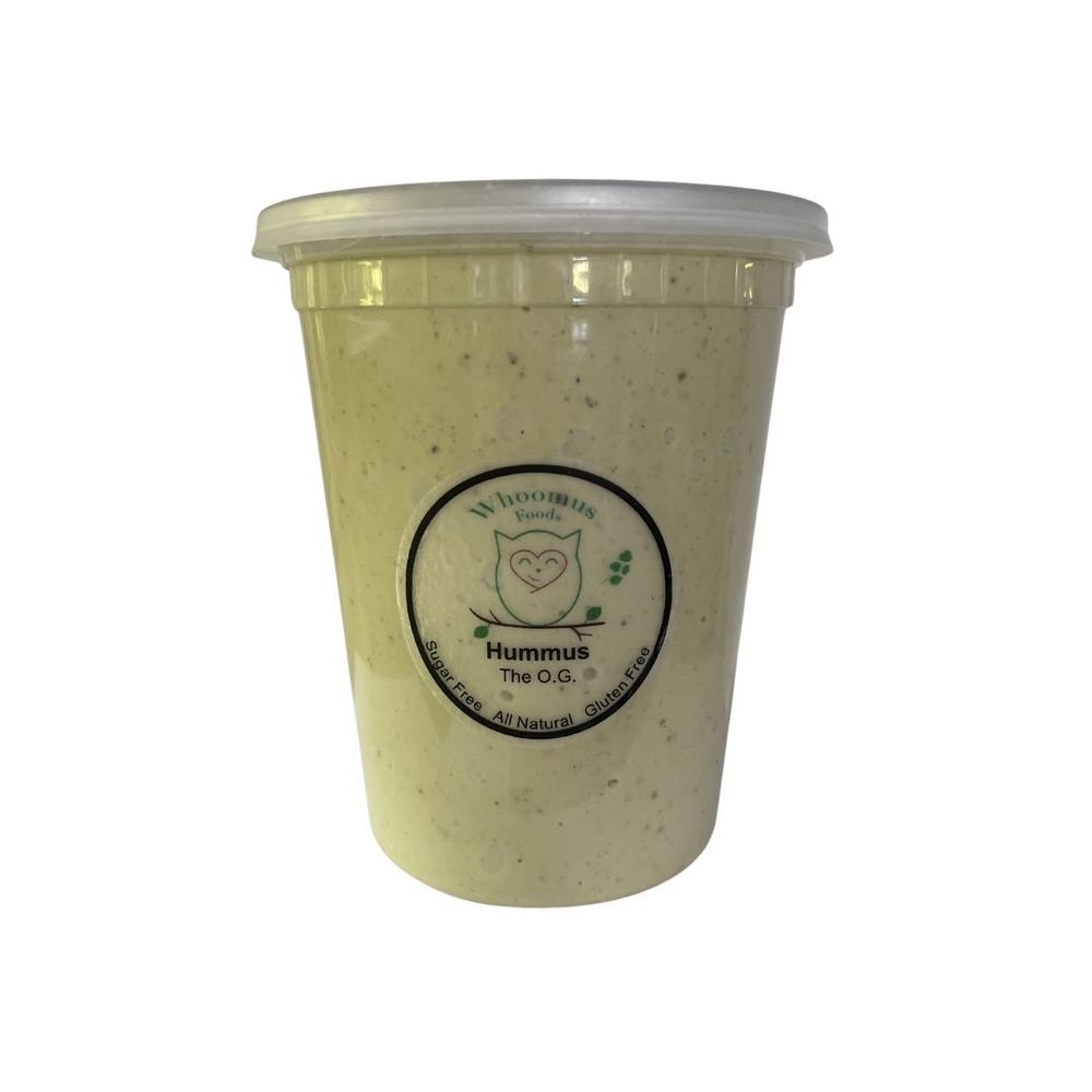Whoomus Foods The OG Mediterranean Hummus, 32 Ounce -- 3 per case