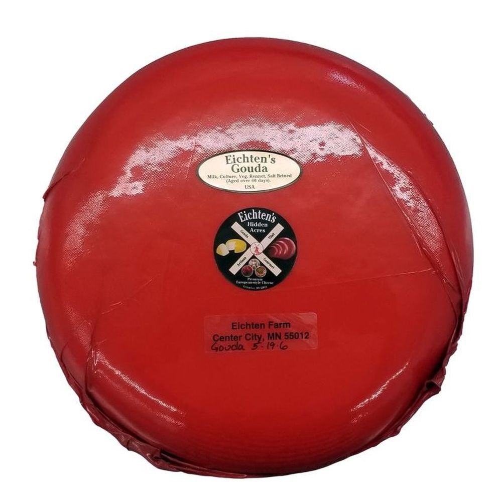 Eichtens Gouda Wheel Cheese, 10 Pound