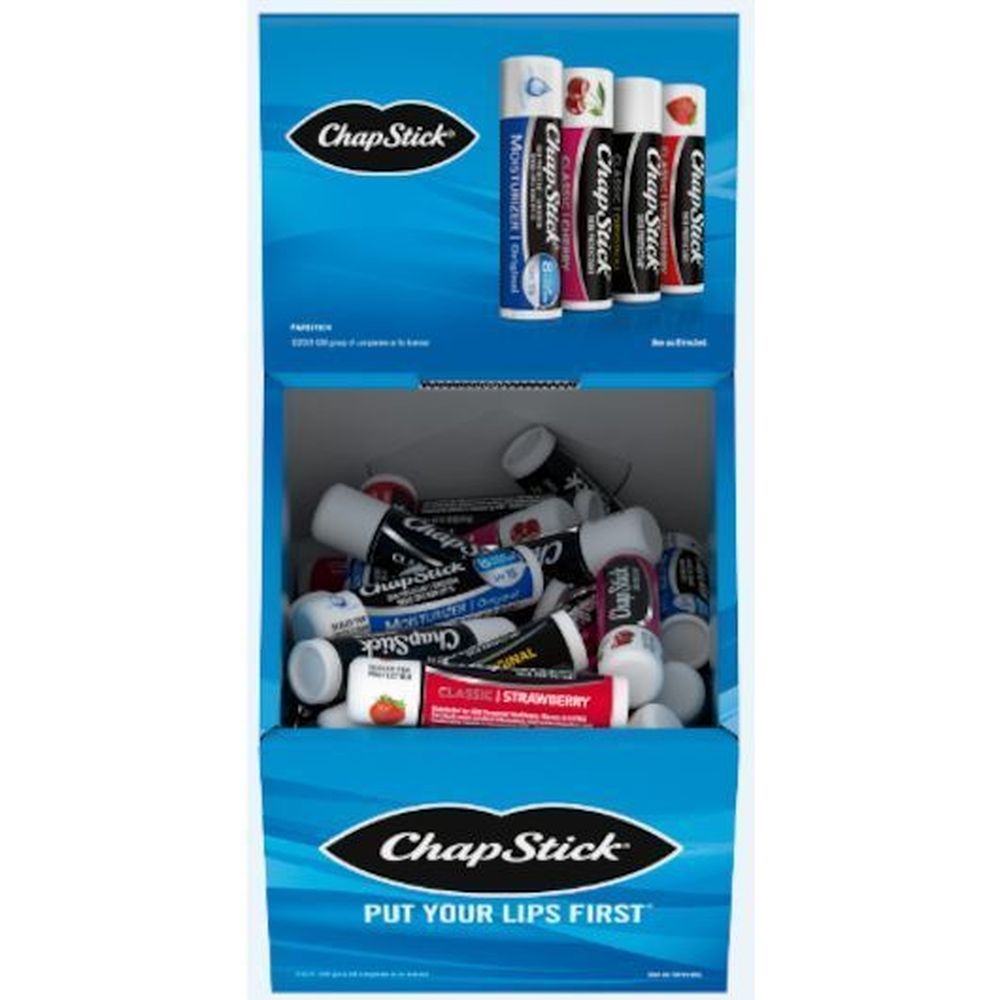 Chapstick - Mixed Fishbowl Display, 72 count
