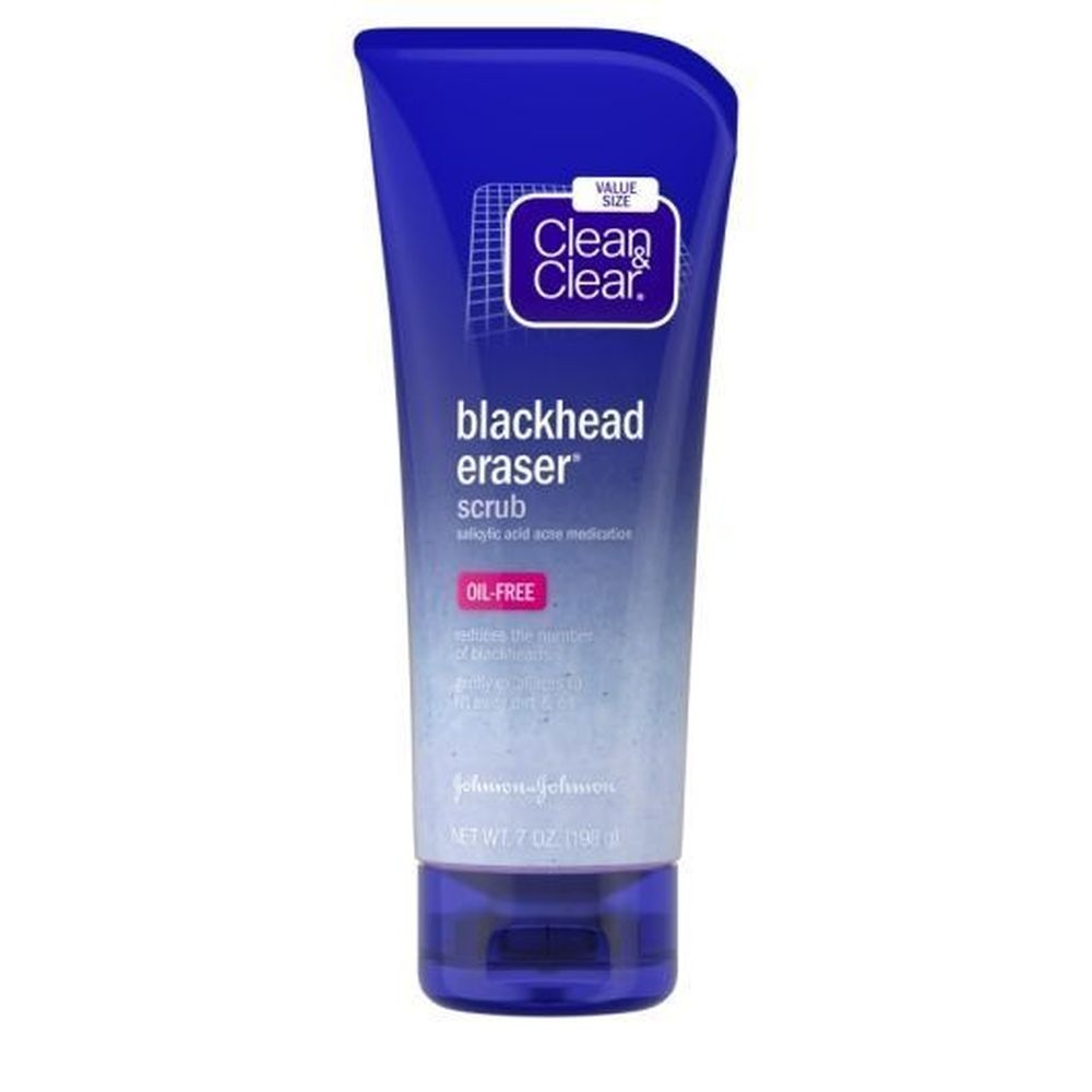 Clean and Clear Blackhead Eraser Scrub, 7 Ounce -- 12 per case