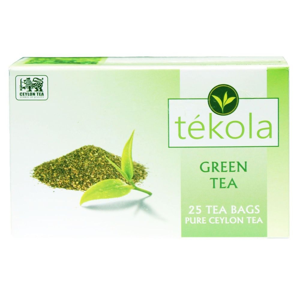 Tekola Green Tea Bags, 25 count -- 6 per case