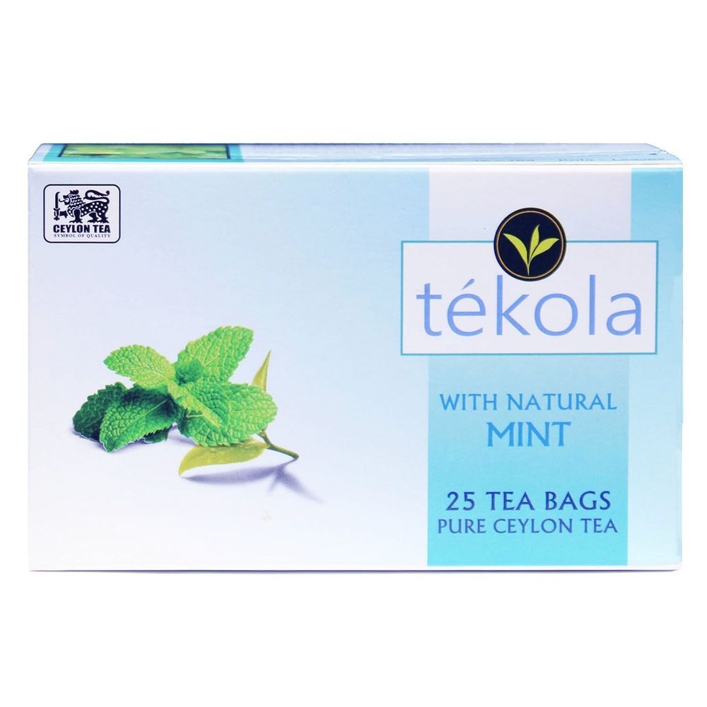 Tekola Mint Tea Bags, 25 count -- 6 per case
