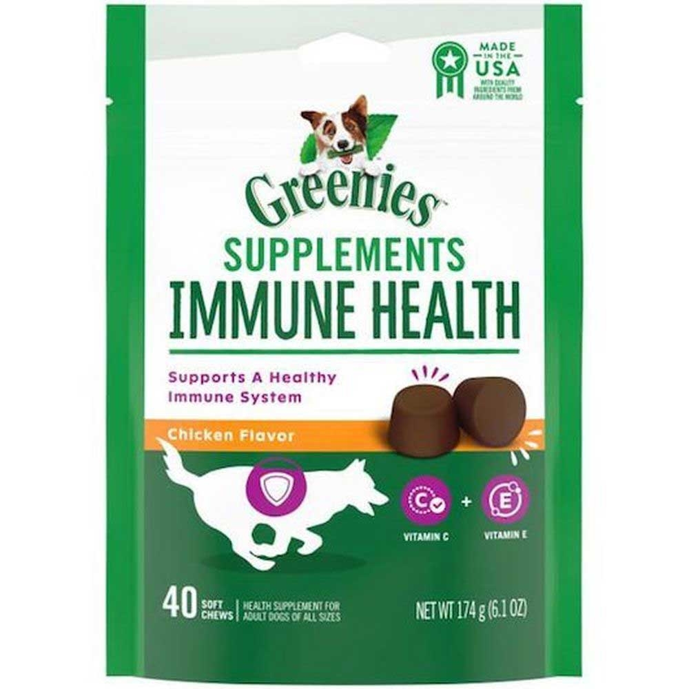 Greenies Immune Health Supplements for Dogs, 6.1 Ounce -- 6 per case