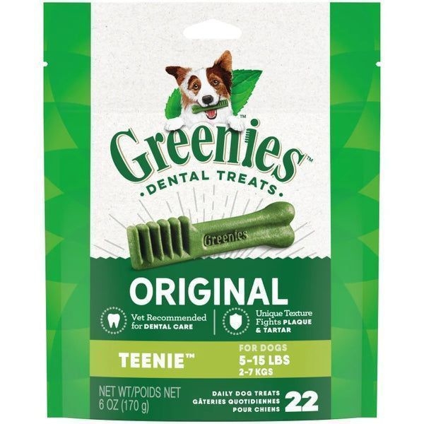 Greenies Teenie Original Dental Treats, 6 Ounce -- 6 per case