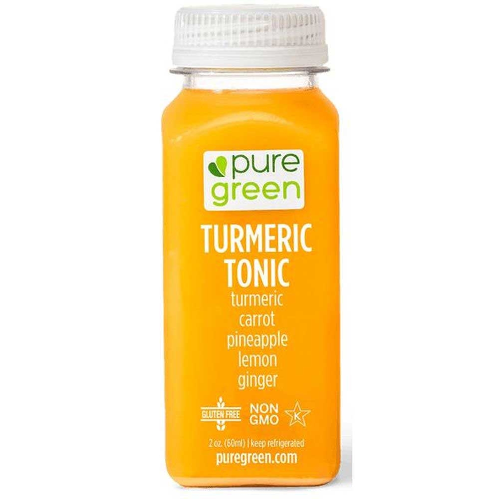 Pure Green Turmeric Tonic Juice Shot, 2 Fluid Ounce -- 12 per case