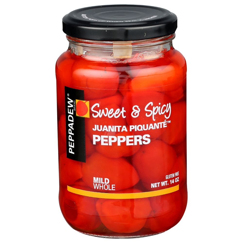 Peppadew Mild Whole Sweet Piquante Pepper, 14 Ounce -- 12 per case.