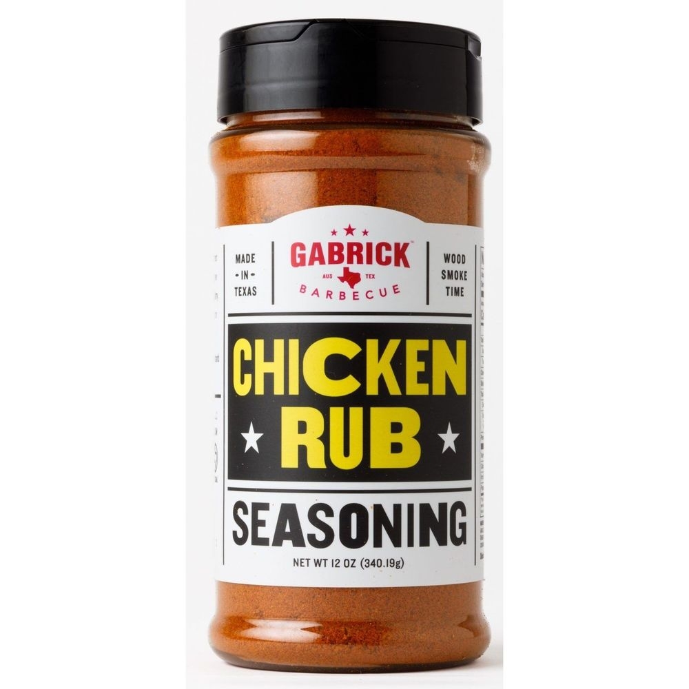 Gabrick BBQ Sauce - Chicken Rub Seasoning, 12 Ounce -- 6 per case