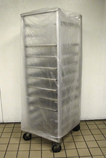 Scrub Saver Bun Pan Rack Cover 52 x 80 -- 50 per case.