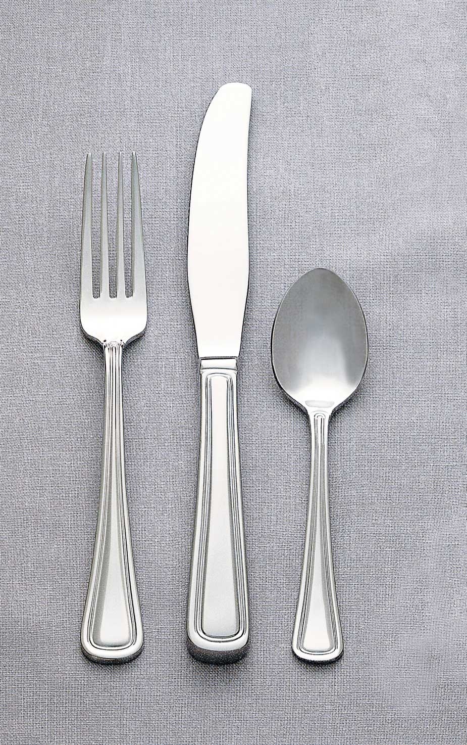 World Tableware Inc Classic Rim II 18/8 Utility Dessort Fork -- 36 per case.