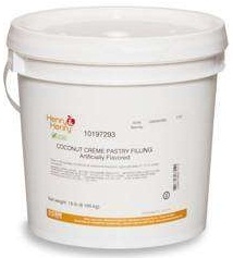Henry and Henry Coconut Creme Pastry Filling, 18 Pound