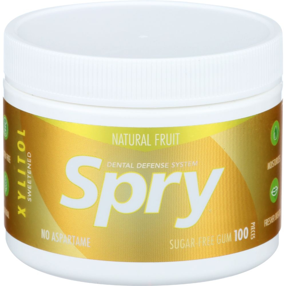 Spry Fresh Fruit Chewing Gum - 100 per pack.
