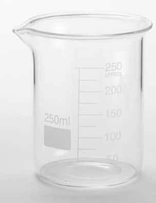 American Metalcraft Glass Clear Chemistry Beaker, 8 1/2 Ounce
