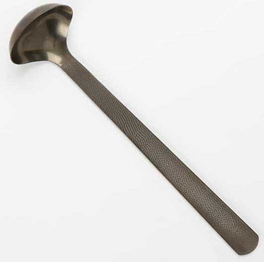 American Metalcraft Vintage Black Hammered Ladle, 1 1/2 Ounce