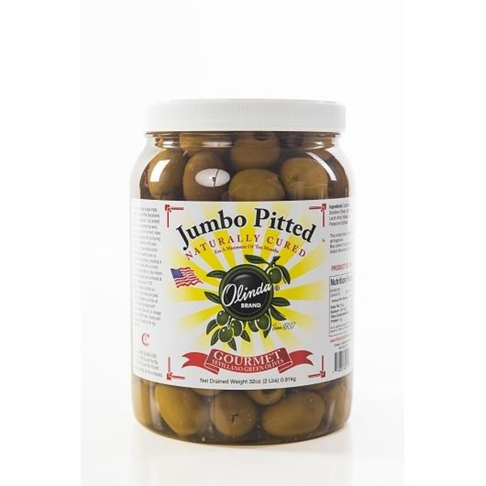 Olinda Pitted Queen Olives, 0.5 Gallon -- 4 per case