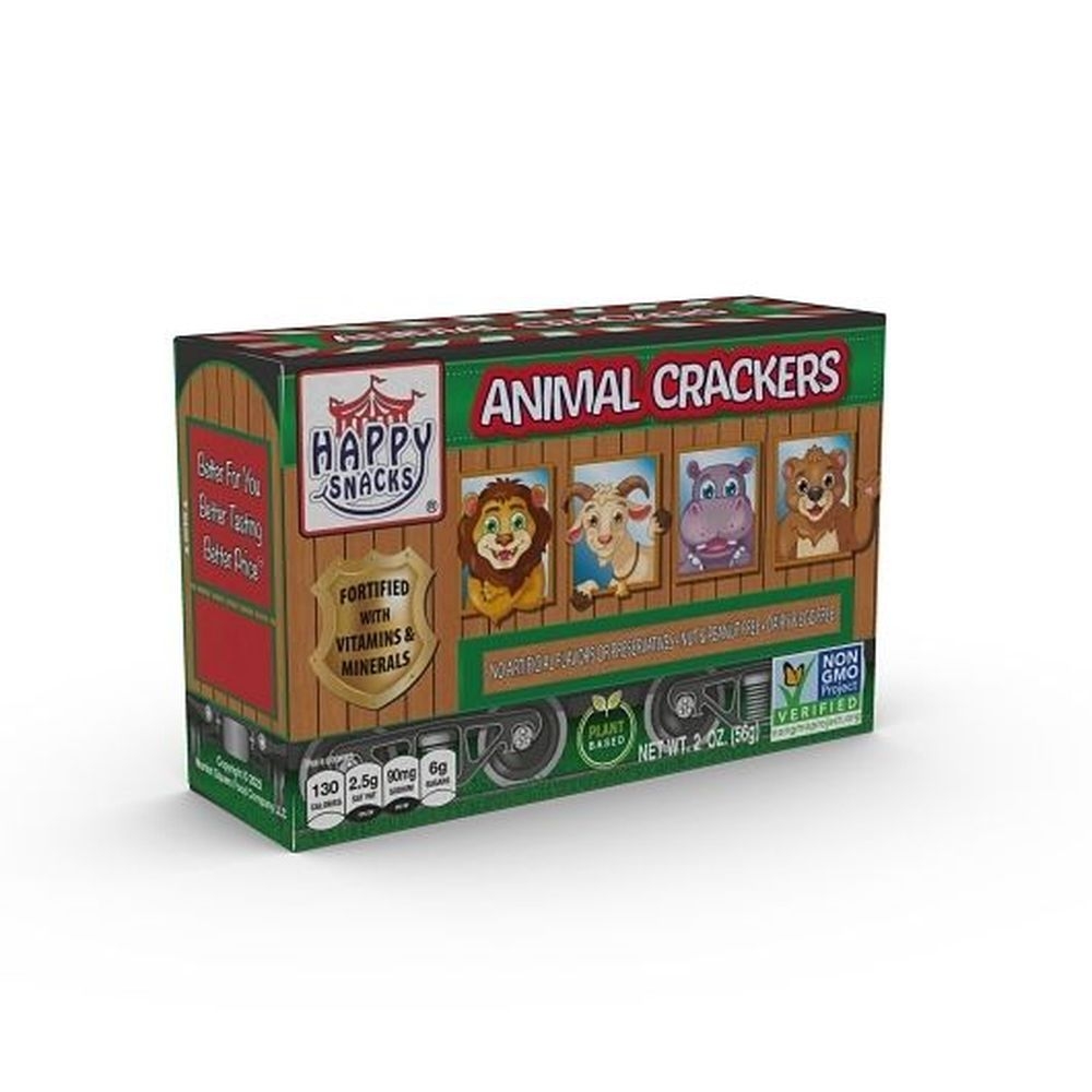 Happy Snacks Circus Animal Crackers, 2 Ounce -- 4 per case